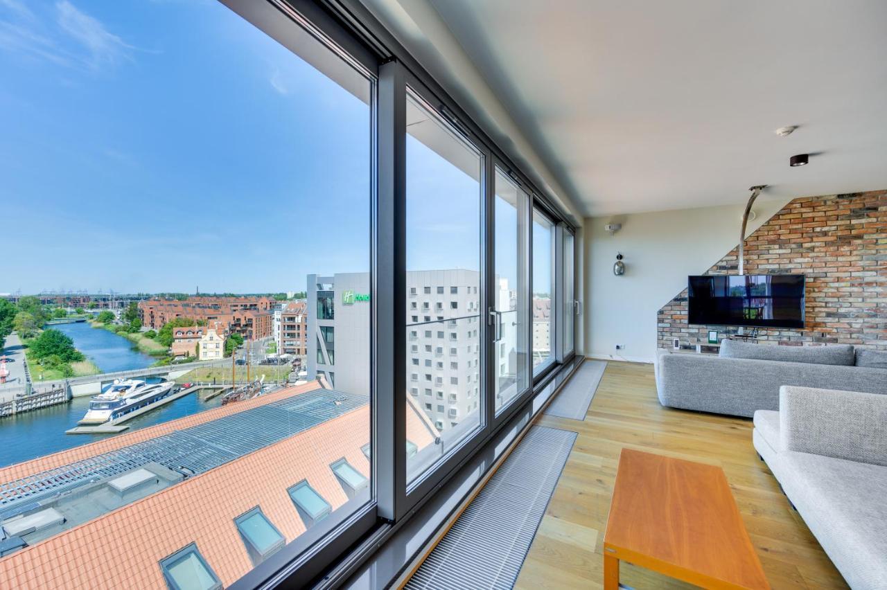 Penthouse Comfort Apartments Granaria Gdansk Ngoại thất bức ảnh