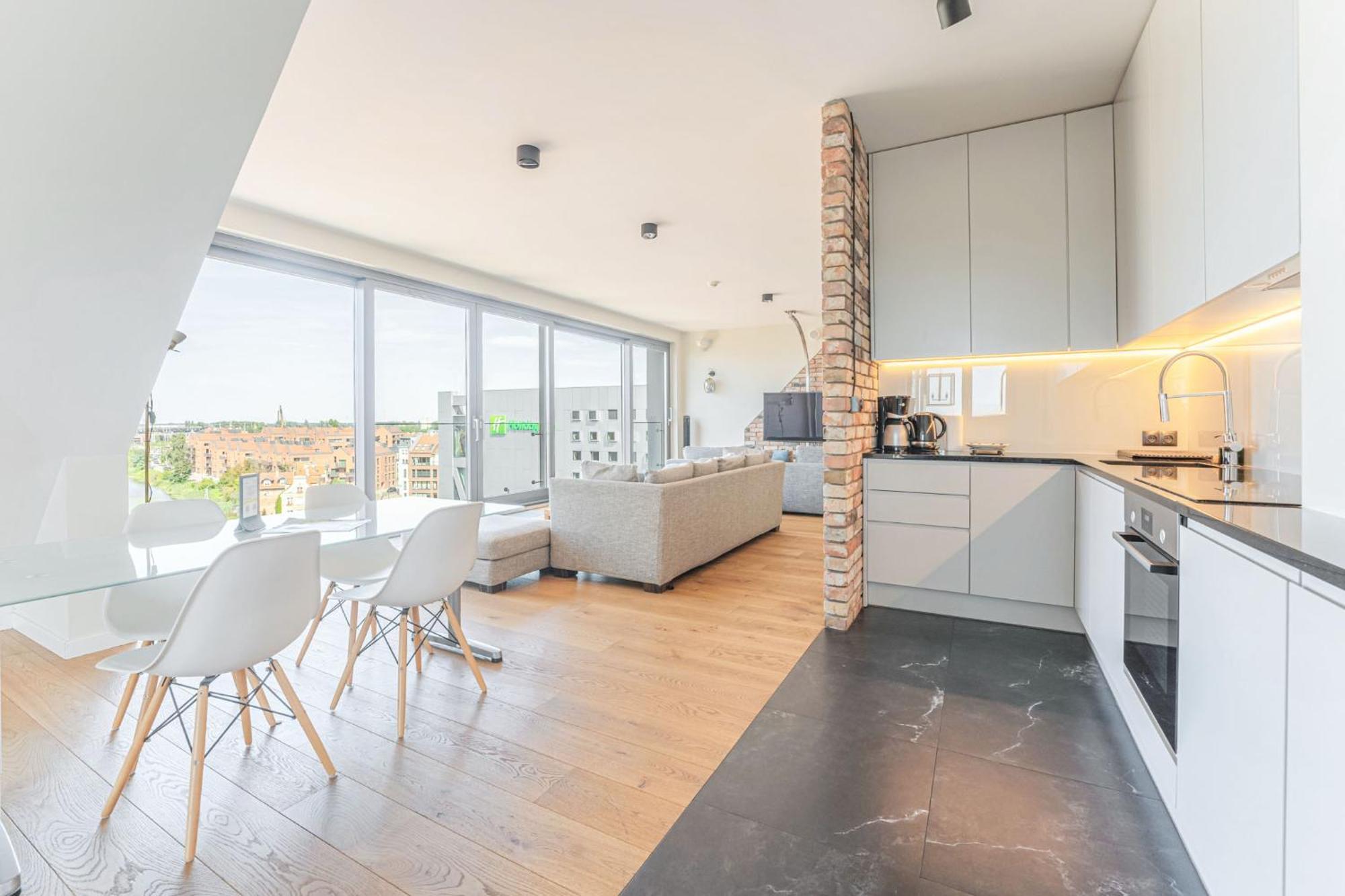 Penthouse Comfort Apartments Granaria Gdansk Ngoại thất bức ảnh