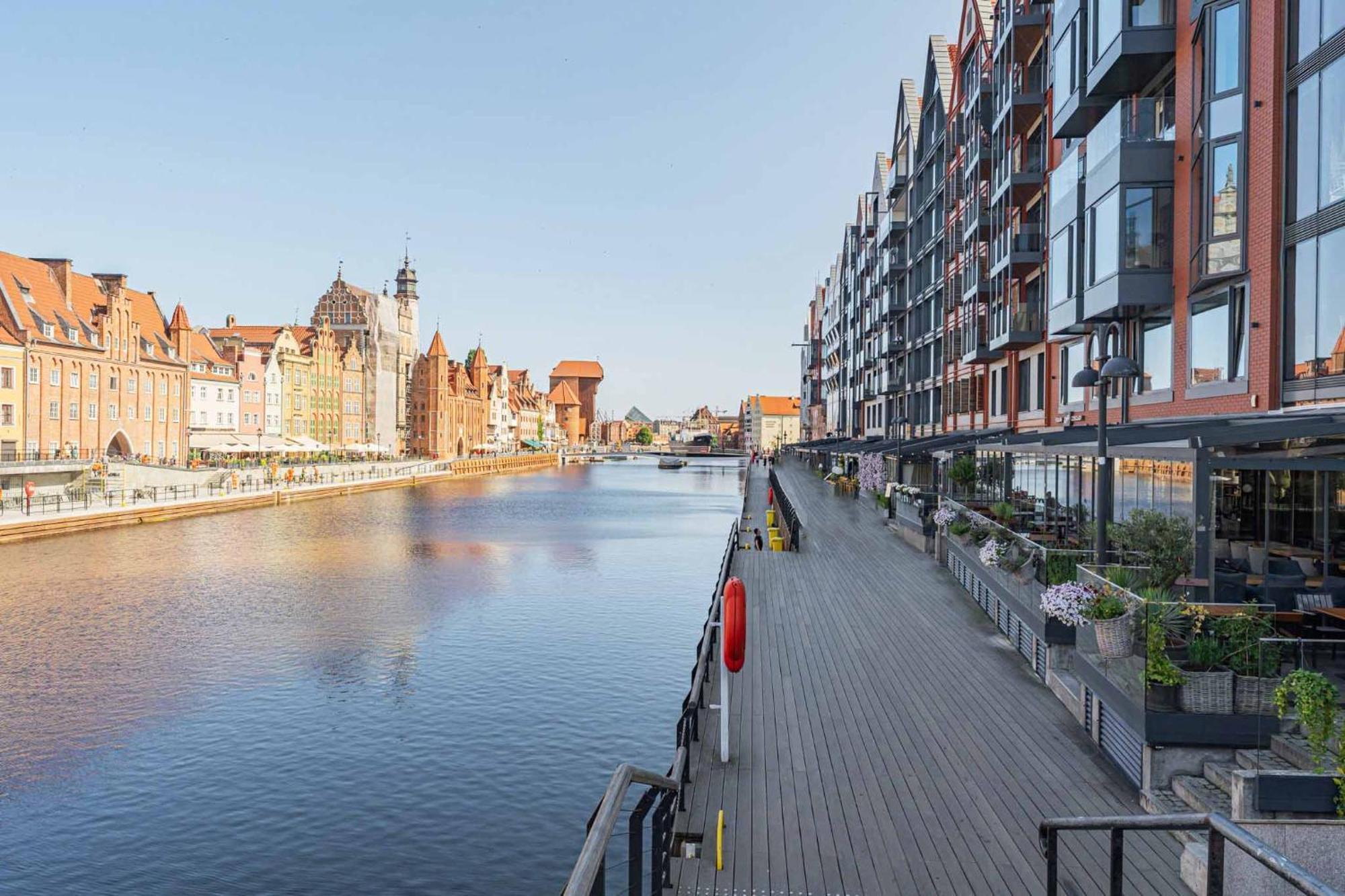 Penthouse Comfort Apartments Granaria Gdansk Ngoại thất bức ảnh